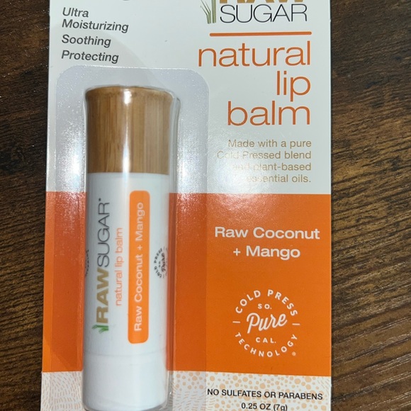 Raw Sugar Natural Coconut Lip Balm - Picture 2 of 4